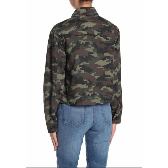 John + Jenn Camouflage Jacket Size Medium - Picture 2 of 9